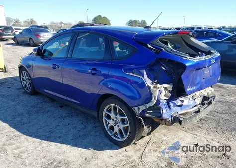 2015 Ford Focus Se z USA, uszkodzony, nr VIN 1FADP3K25FL384139